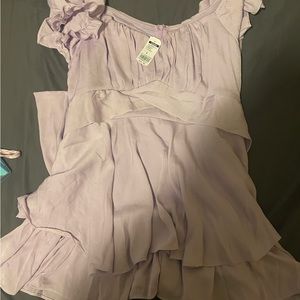 Purple fairy romper